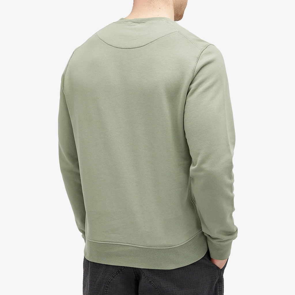 Stone Island Men's Garment Dyed Crew Neck Sweatshirt Sage
